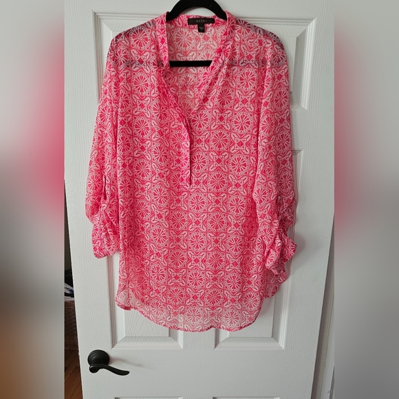 Fever Tops - Women's Fever Pullover Tunic Size Large. Like new!